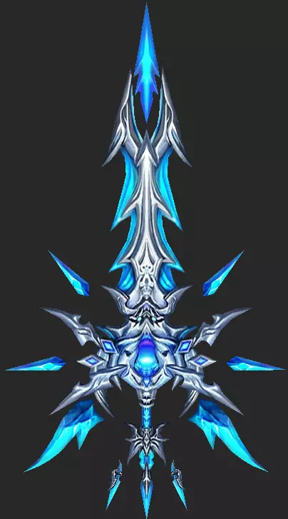 Pack With 30 Fantasy Swords - Part 12 Low-poly 3D model_24