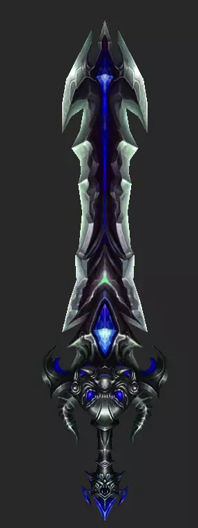 Pack With 30 Fantasy Swords - Part 12 Low-poly 3D model_21