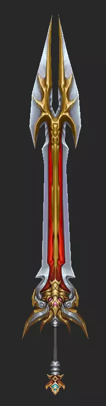 Pack With 30 Fantasy Swords - Part 12 Low-poly 3D model_22