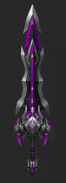 Pack With 30 Fantasy Swords - Part 11 Low-poly 3D model_15