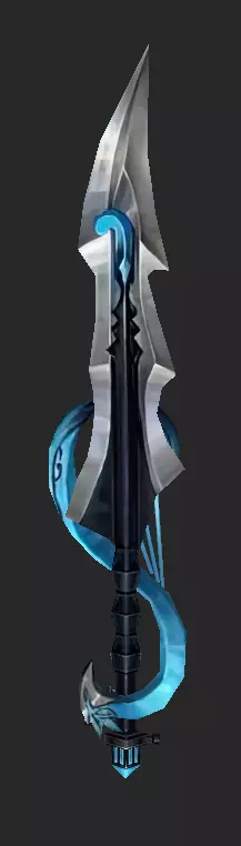 Pack With 30 Fantasy Swords - Part 11 Low-poly 3D model_4