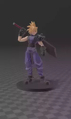 FINAL FANTASY VII TRAE ARTS UN CLOUD STRIFE