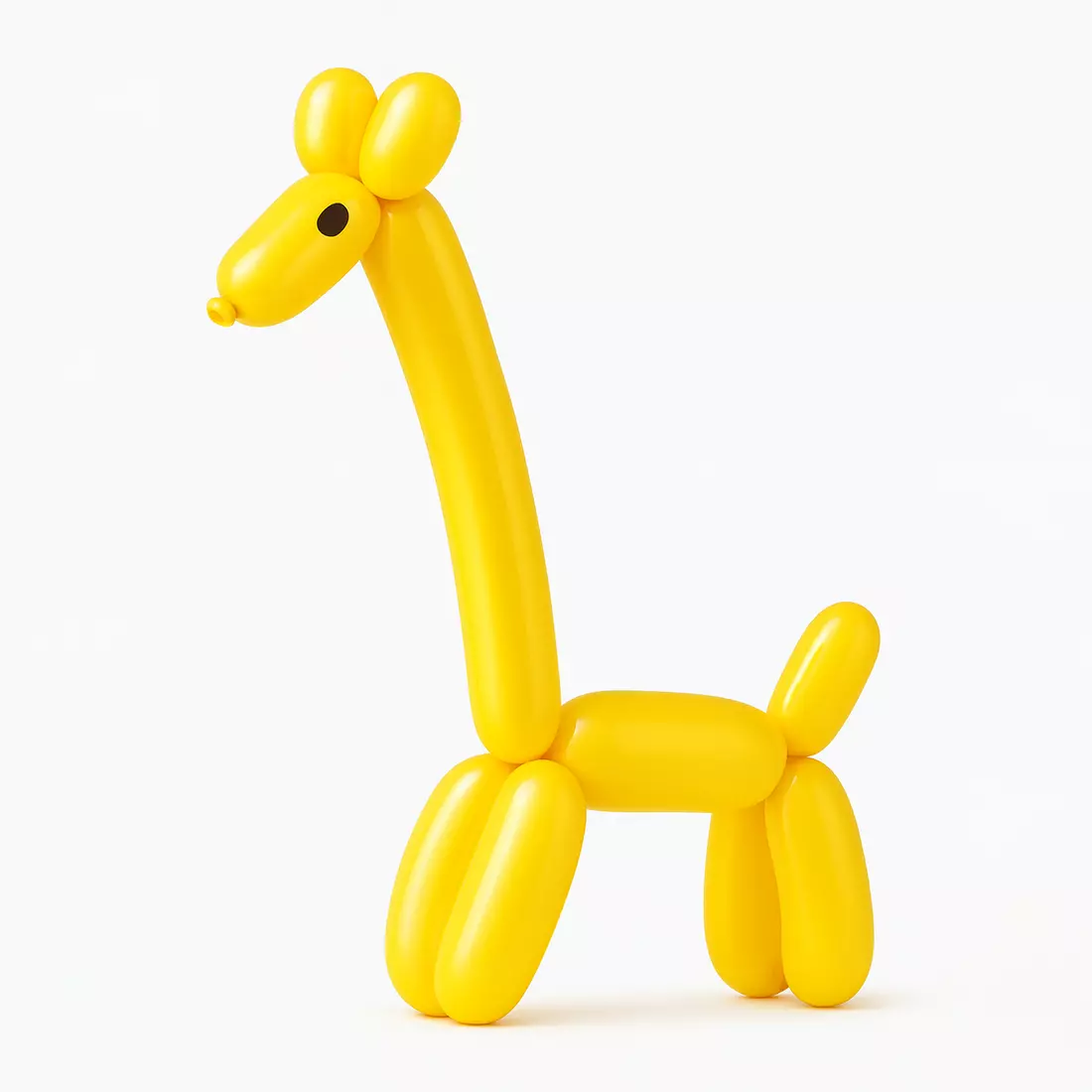 Lemon Giraffe Balloon Decoration Props Second Life toy 3D print model_0