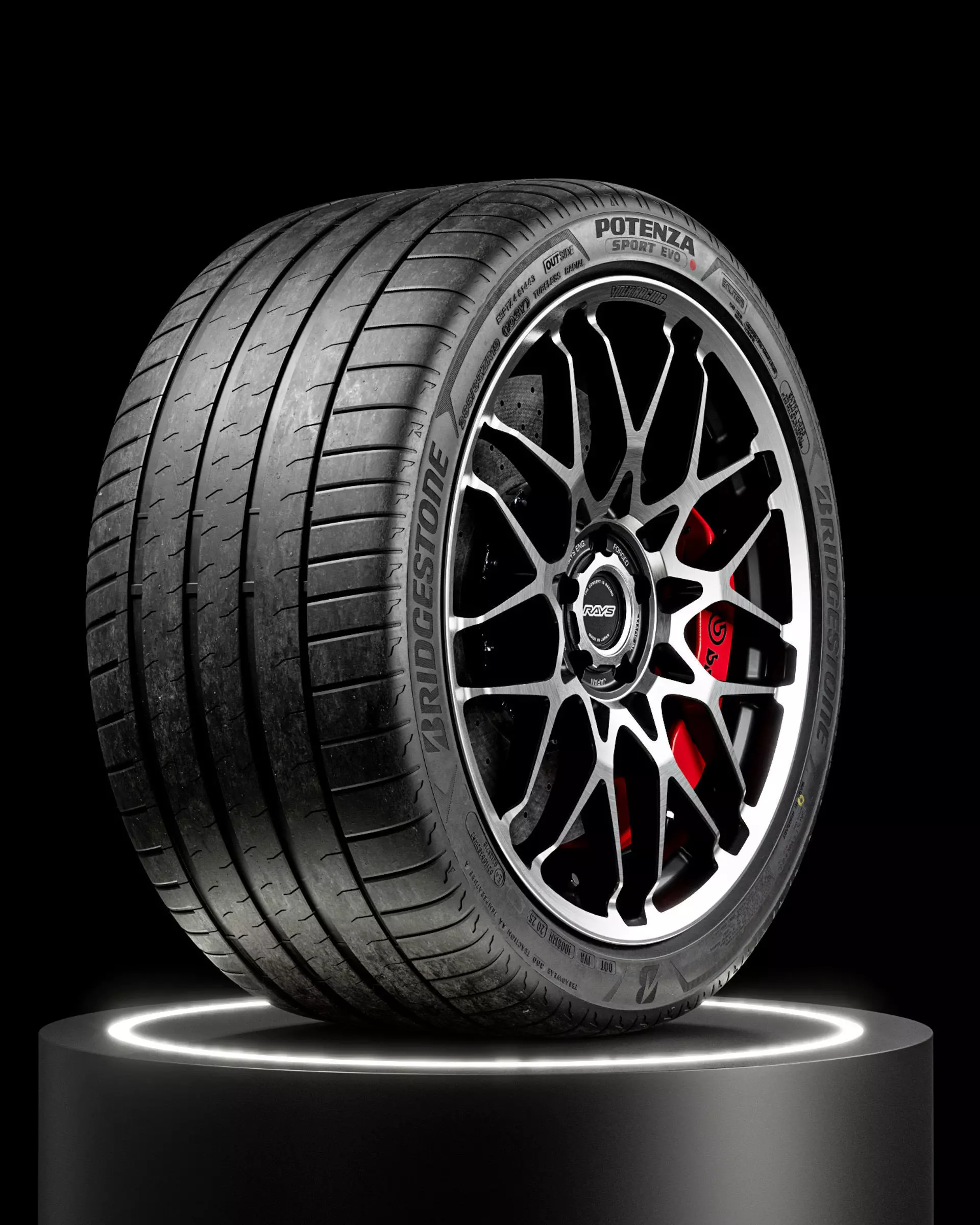 Bridgestone Potenza SPORT EVO 285 35 R19 103Y 3D model_5