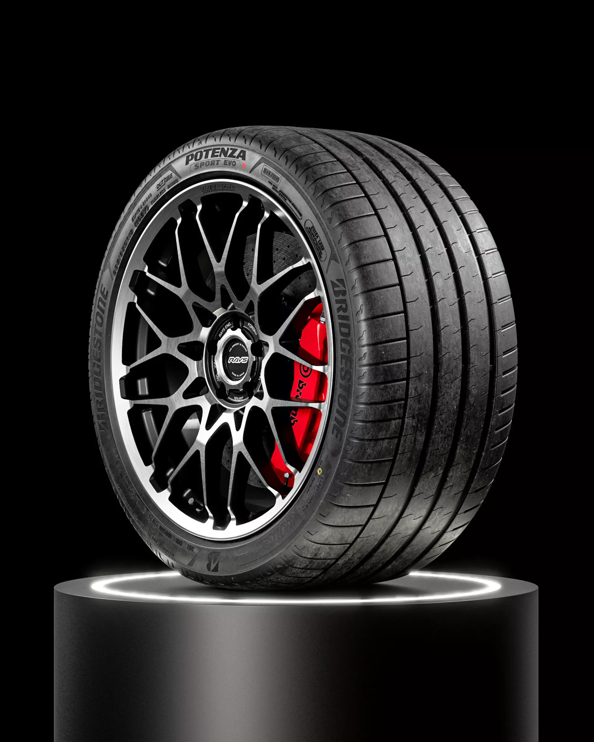 Bridgestone Potenza SPORT EVO 285 35 R19 103Y 3D model_0