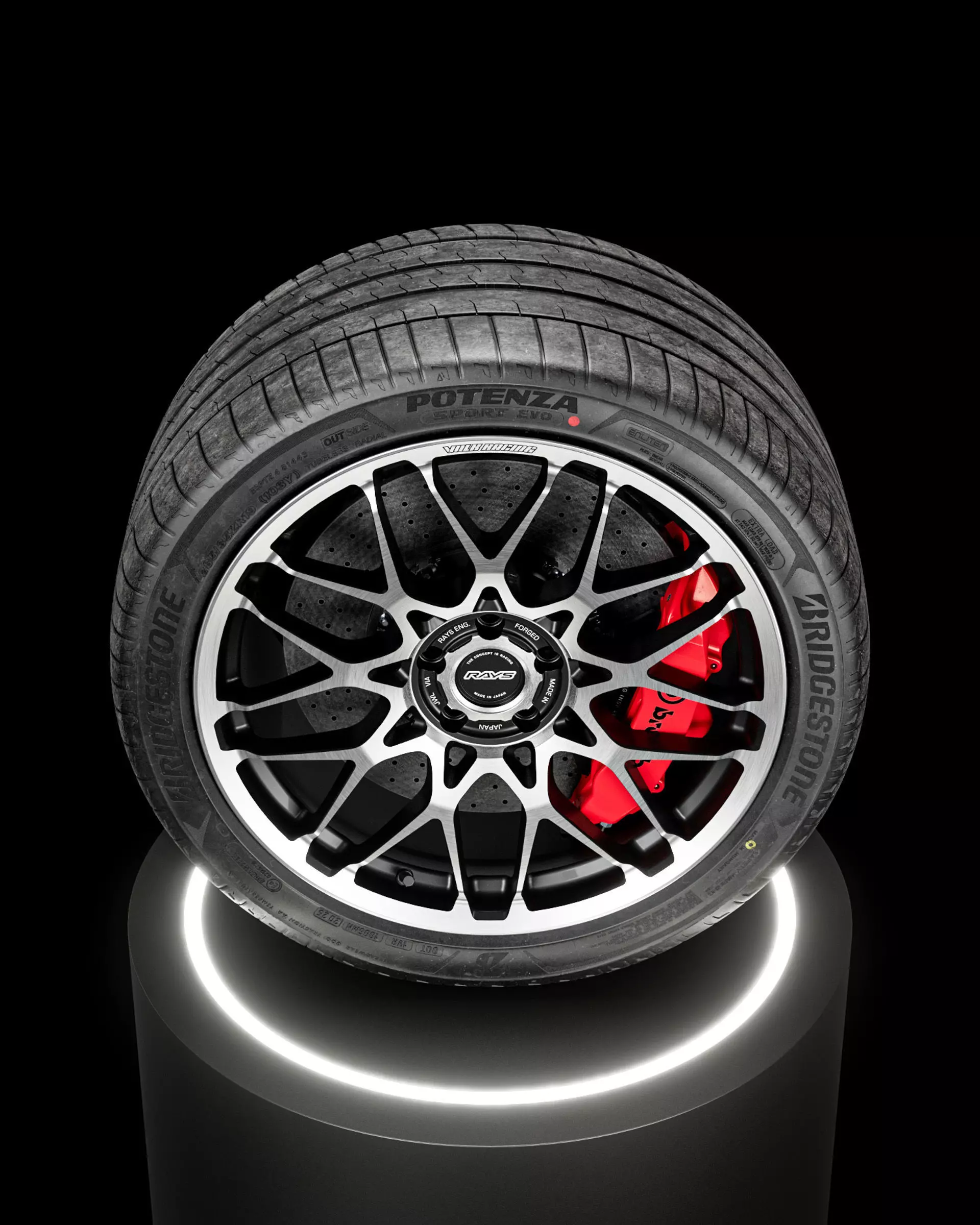 Bridgestone Potenza SPORT EVO 285 35 R19 103Y 3D model_8