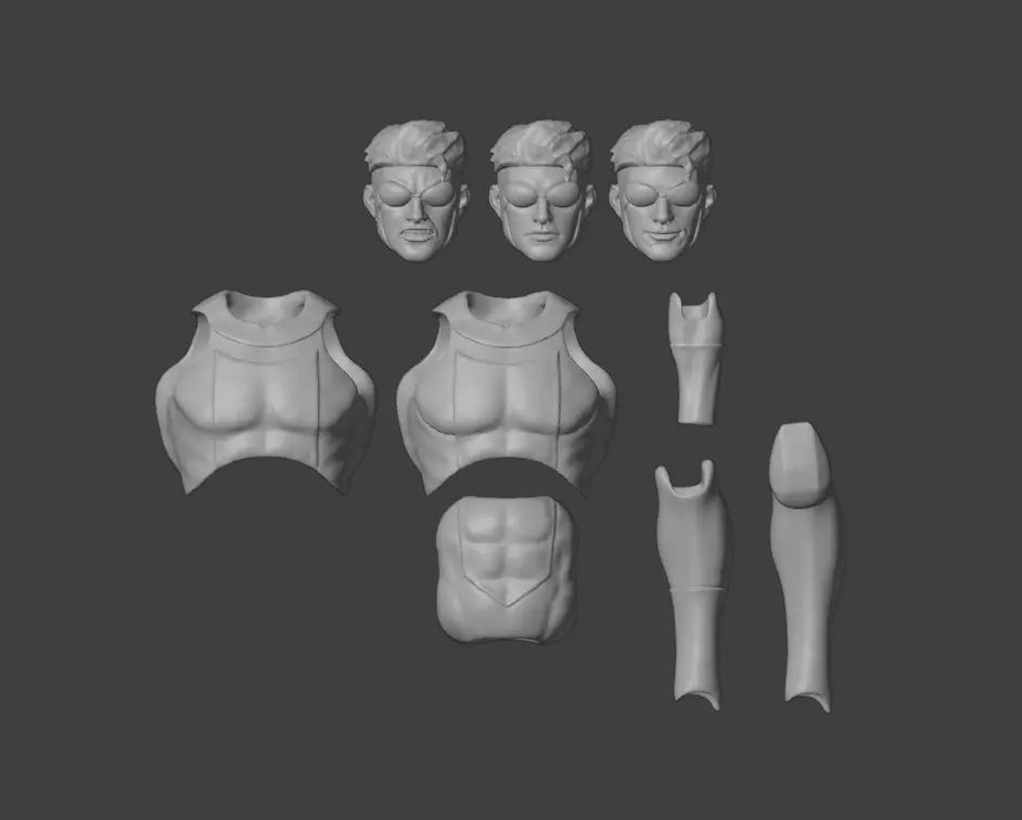 CT TOYS 6INCH INVINCIBLE KIT 3D print model_4