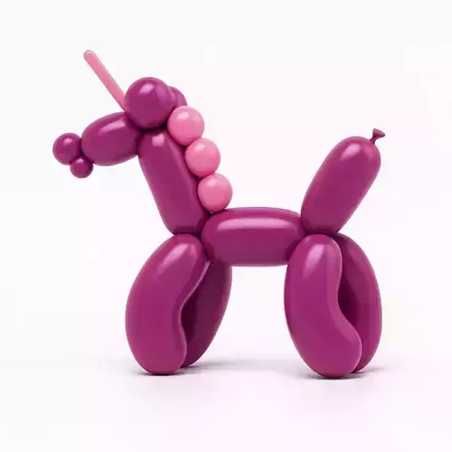 Candy Unicorn Balloon Decoration Props Second Life toy