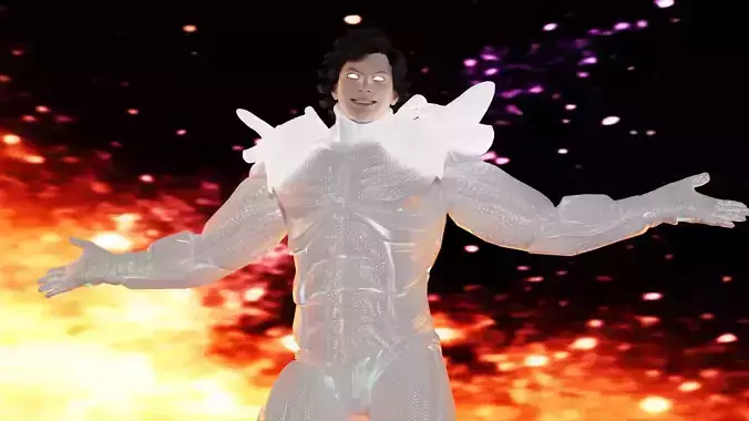 The Beyonder Low-poly 3D model