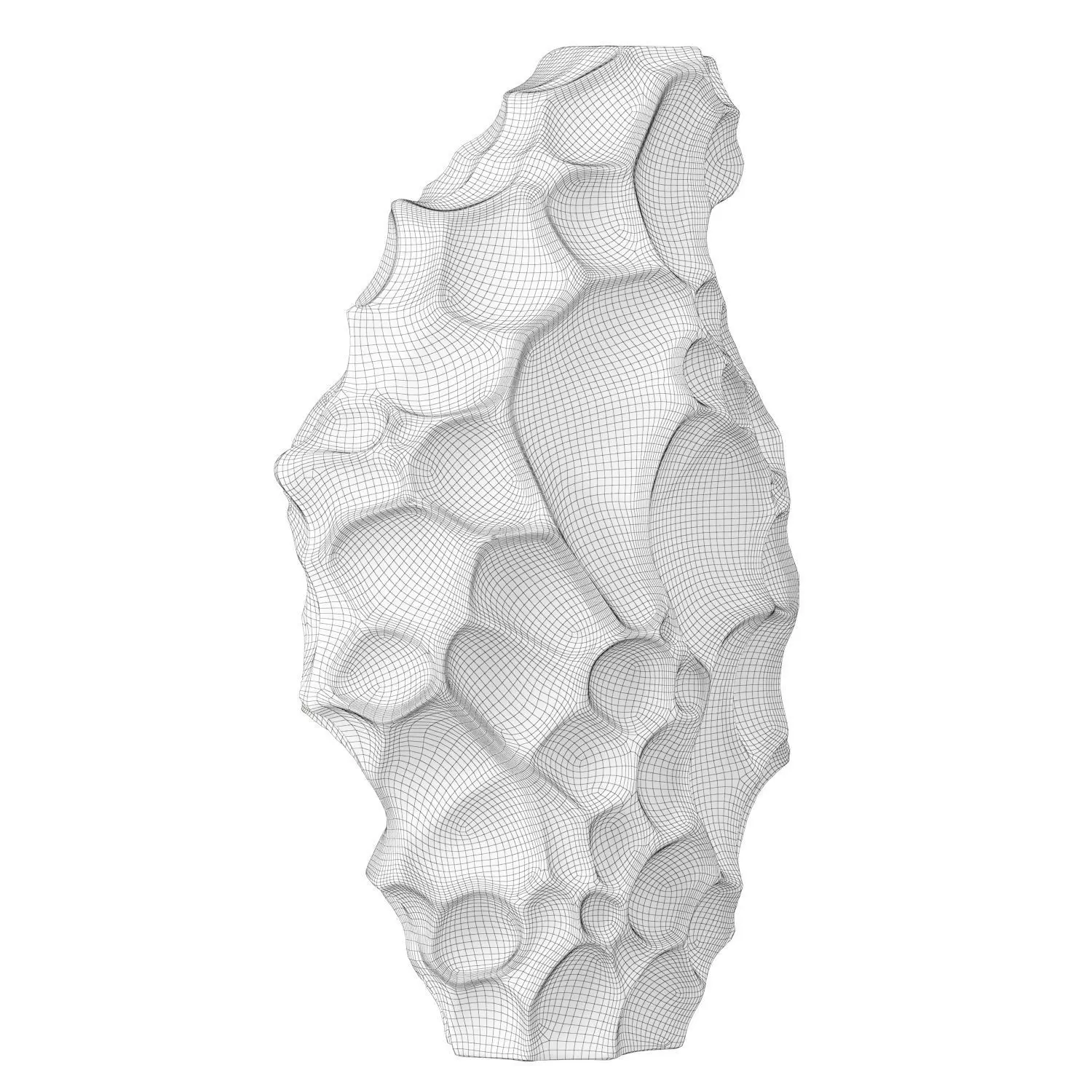 Stone sculpture 3D model_6