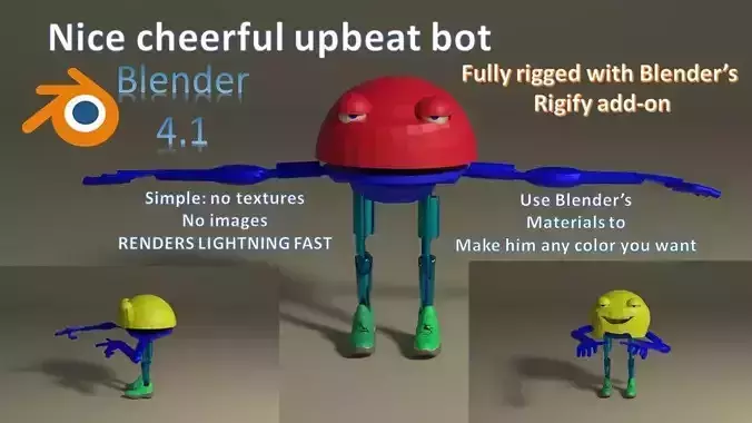 Nice friendly upbeat Bot