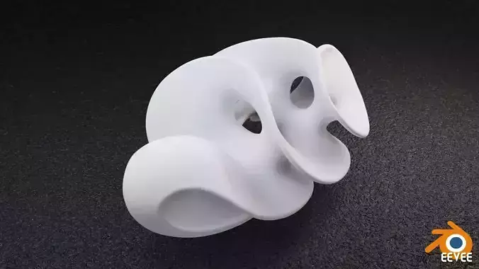 Math Object 153 3D print model