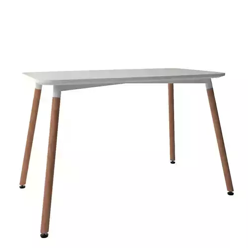 THE HOME DECO FACTORY Rectangular White Table