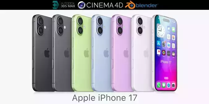 Apple iPhone 17 v2 All colors