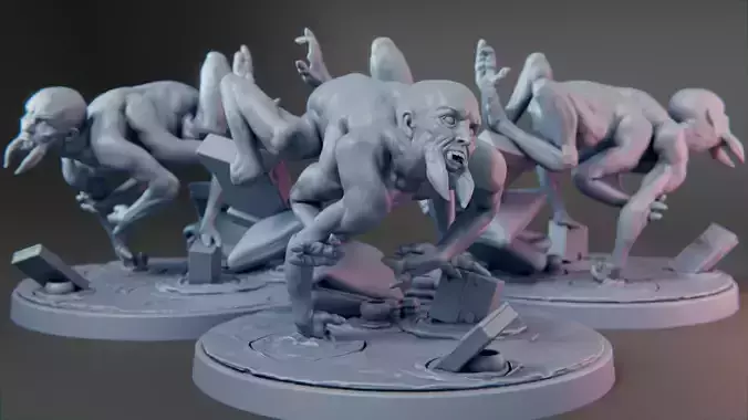 Pig Tick B - Children of the Fly Warband - Fly Thrall