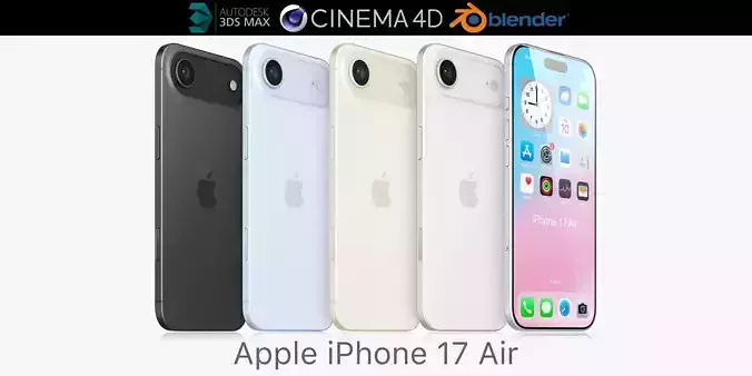 Apple iPhone 17 Air v2 All colors