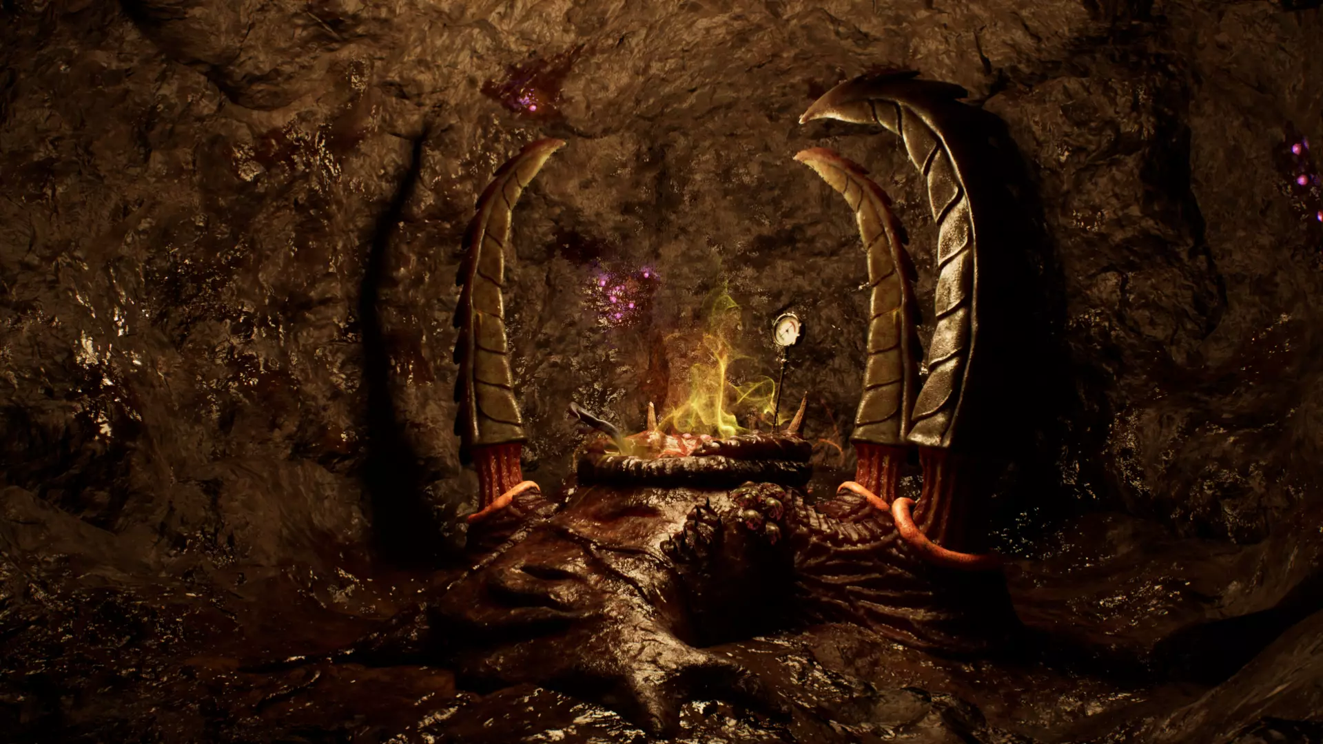 The Maw of Xylos - Animated Creature Portal Low-poly 3D model_11