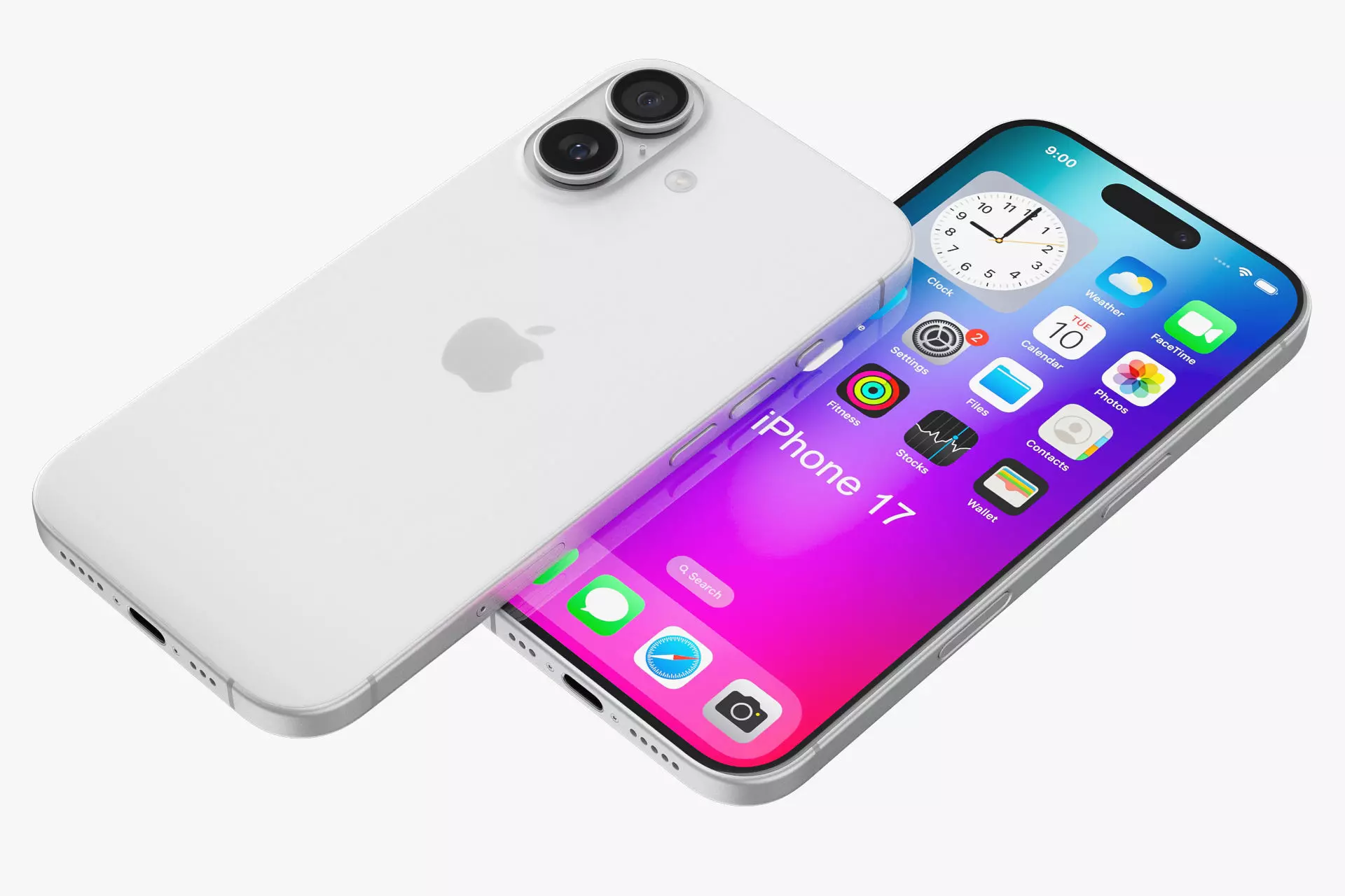 Apple iPhone 17 collection v2 All colors 3D model_55