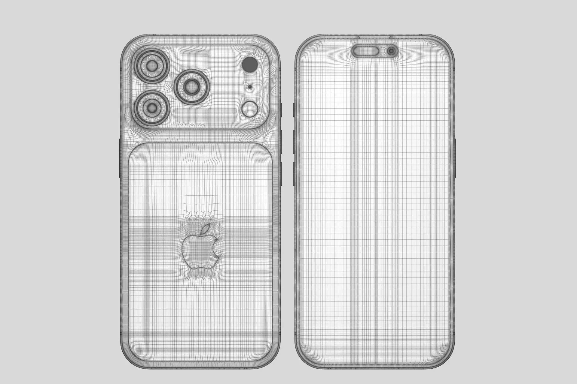 Apple iPhone 17 collection v2 All colors 3D model_27