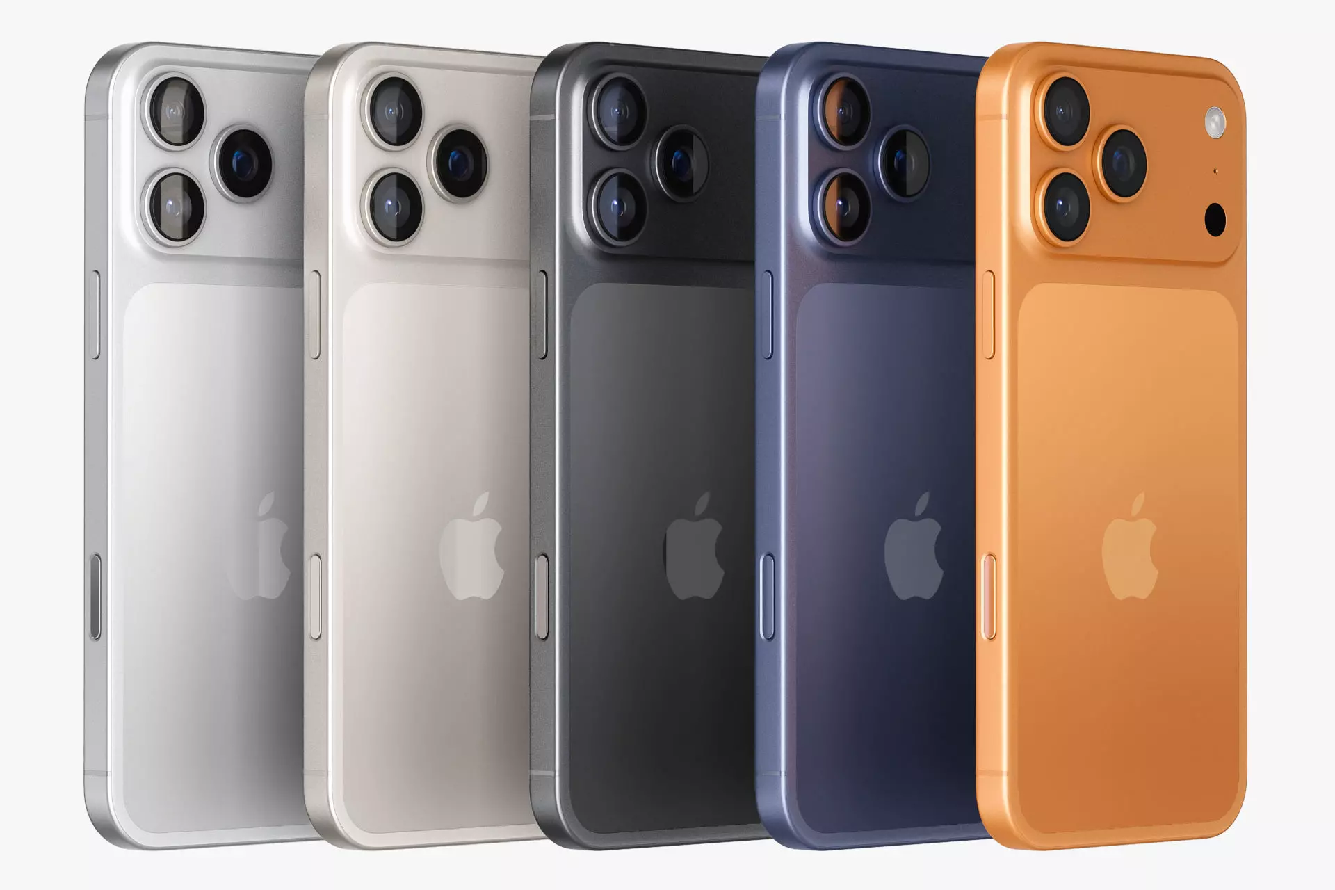 Apple iPhone 17 collection v2 All colors 3D model_13