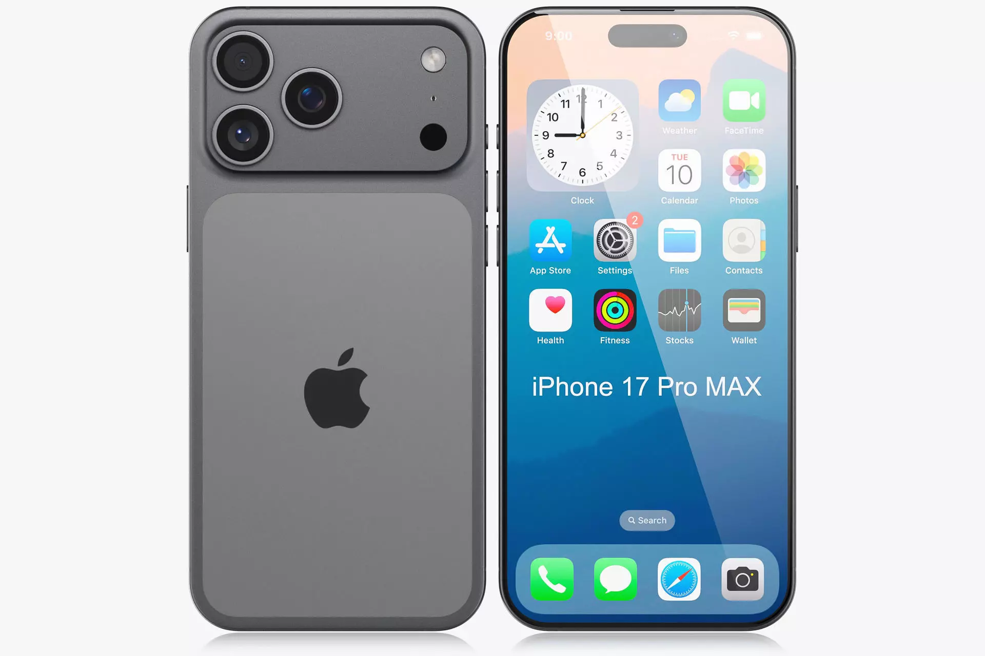 Apple iPhone 17 collection v2 All colors 3D model_6