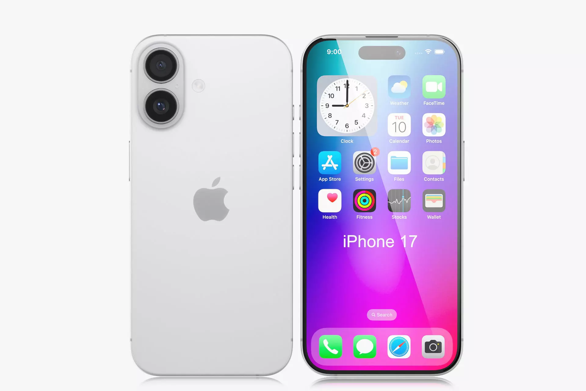 Apple iPhone 17 collection v2 All colors 3D model_51