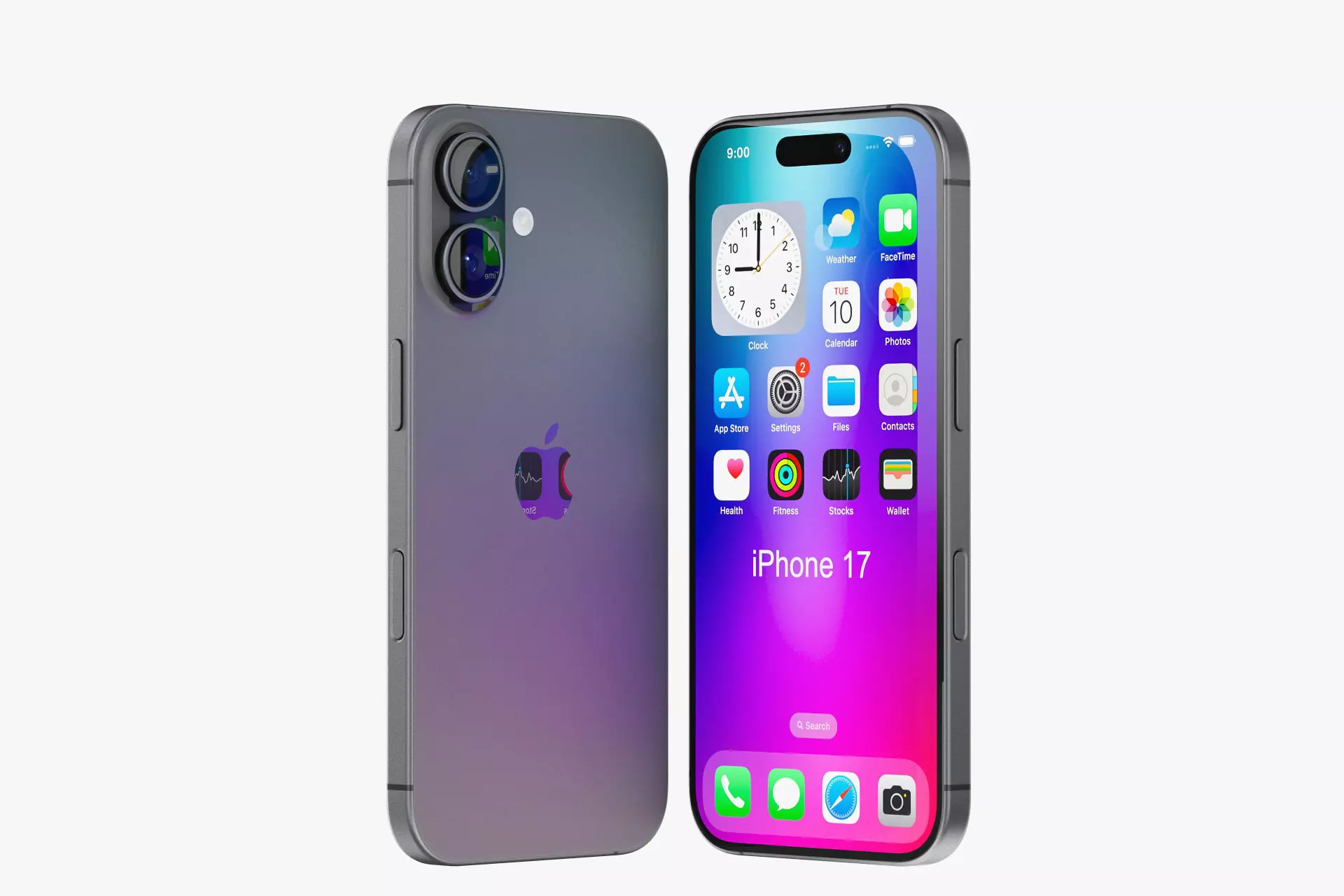 Apple iPhone 17 collection v2 All colors 3D model_46