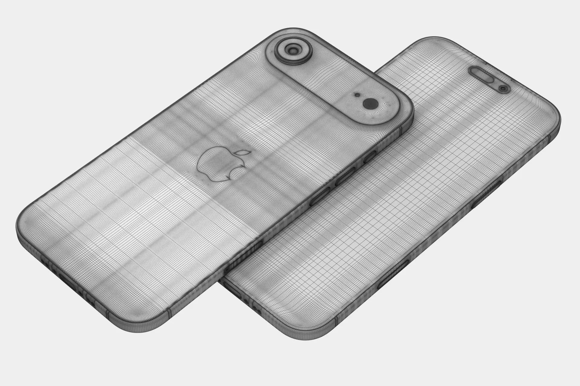 Apple iPhone 17 collection v2 All colors 3D model_39