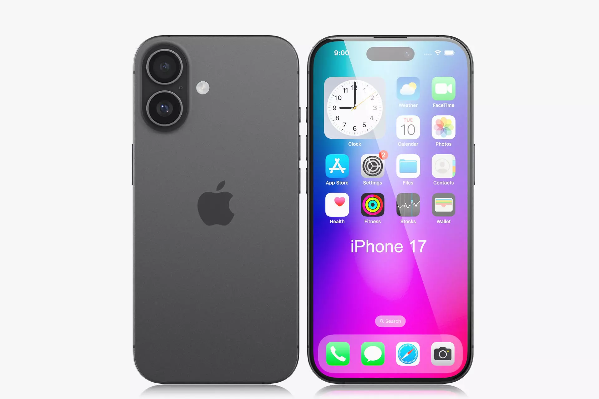 Apple iPhone 17 collection v2 All colors 3D model_41