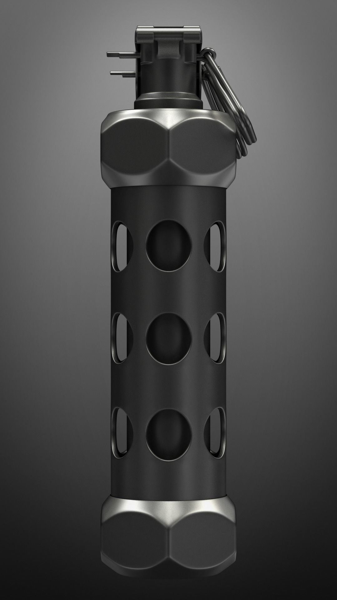 grenade M84 subdivison ready 3D model_8
