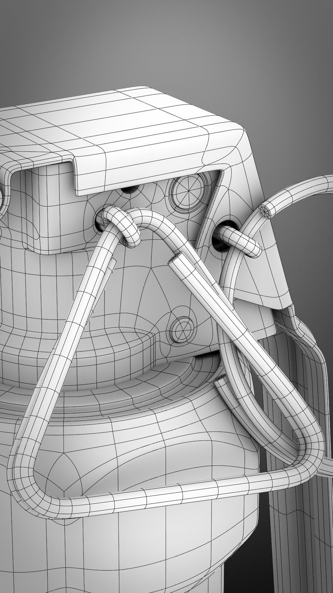 grenade M84 subdivison ready 3D model_14