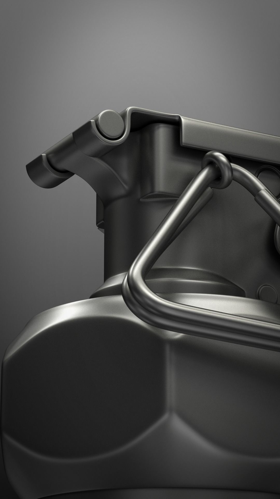 grenade M84 subdivison ready 3D model_5