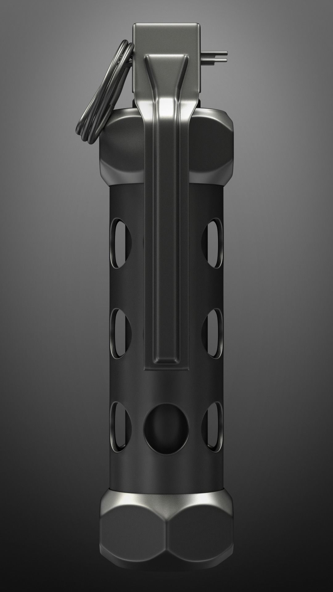 grenade M84 subdivison ready 3D model_7