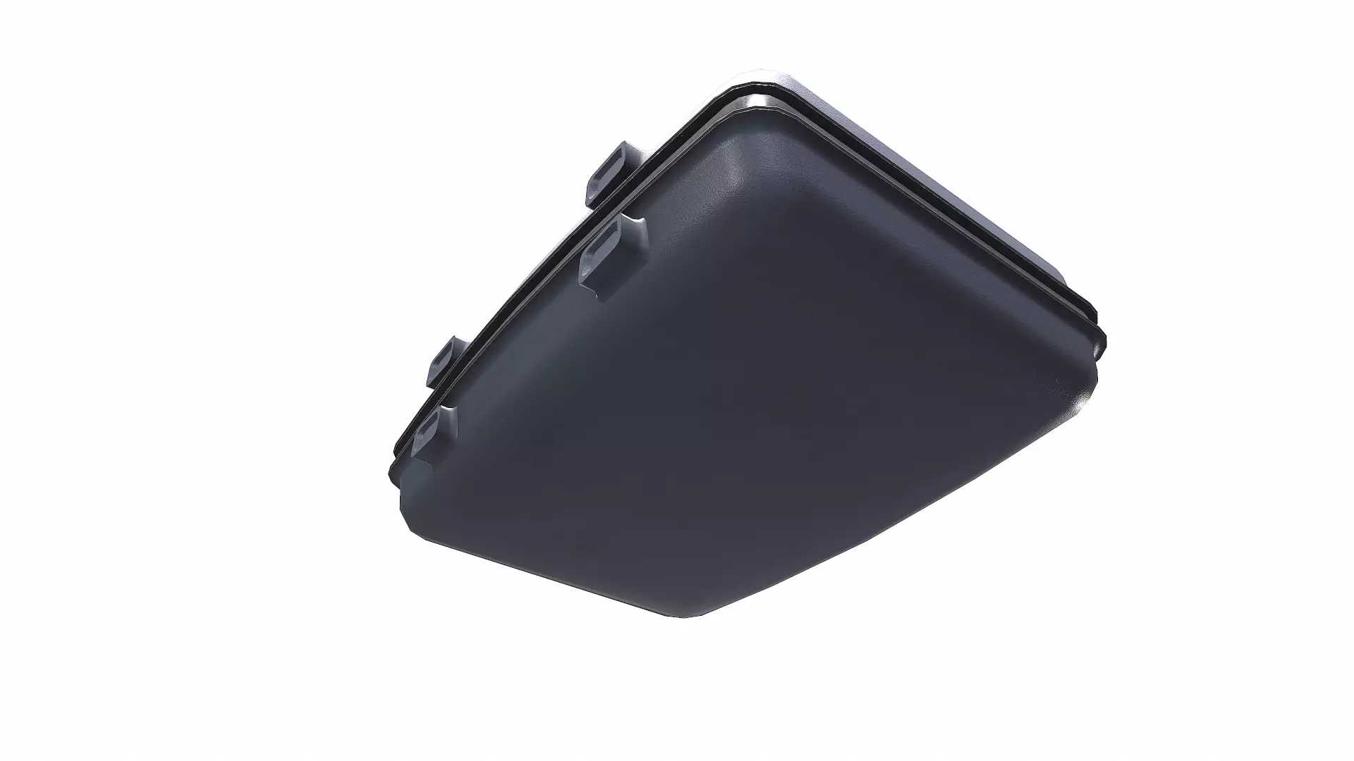 Old Retro Vintage Suitcase Low-poly PBR Low-poly 3D model_17