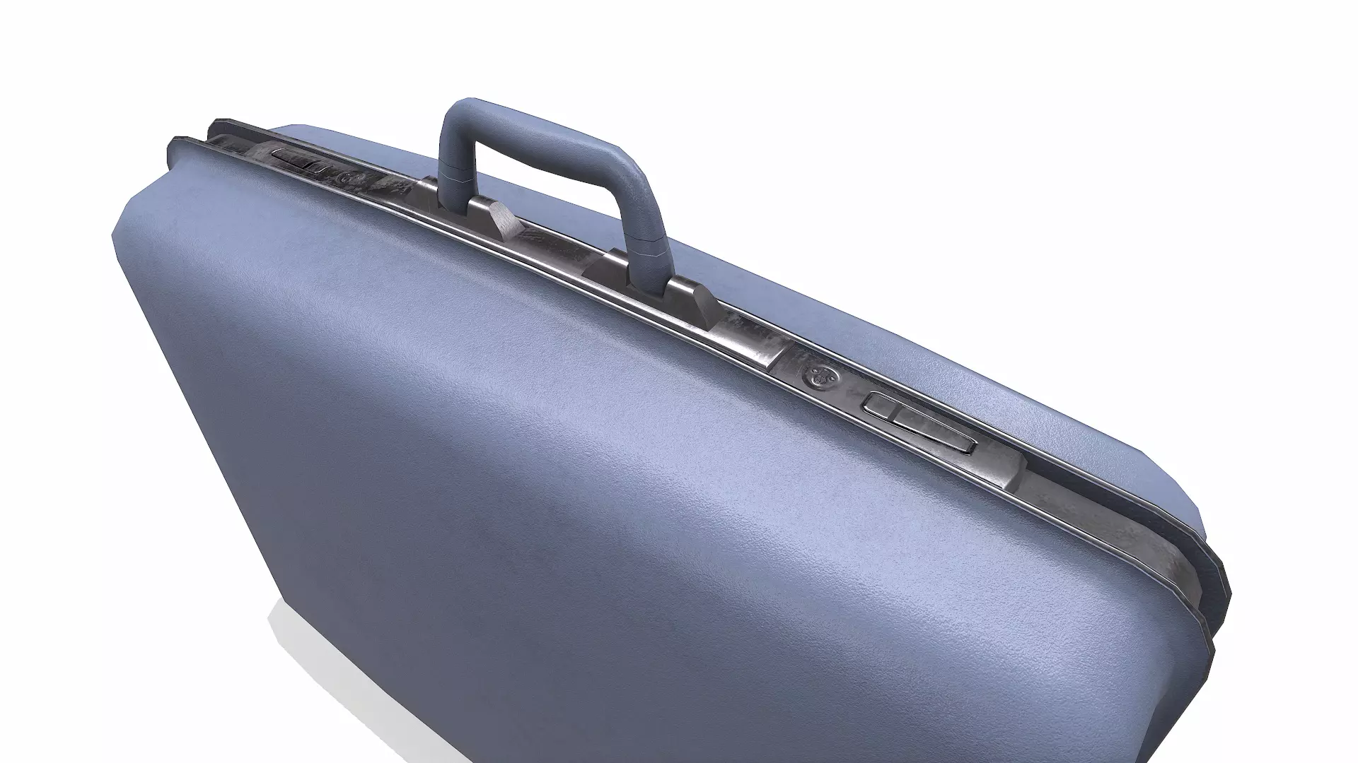 Old Retro Vintage Suitcase Low-poly PBR Low-poly 3D model_11