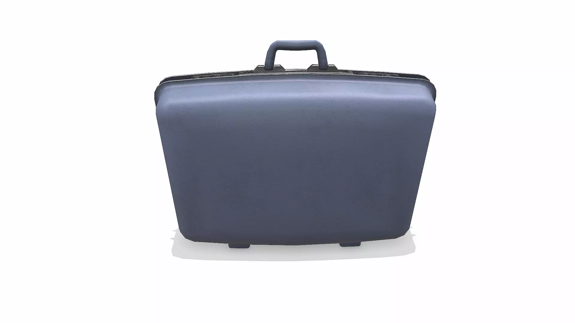 Old Retro Vintage Suitcase Low-poly PBR Low-poly 3D model_8