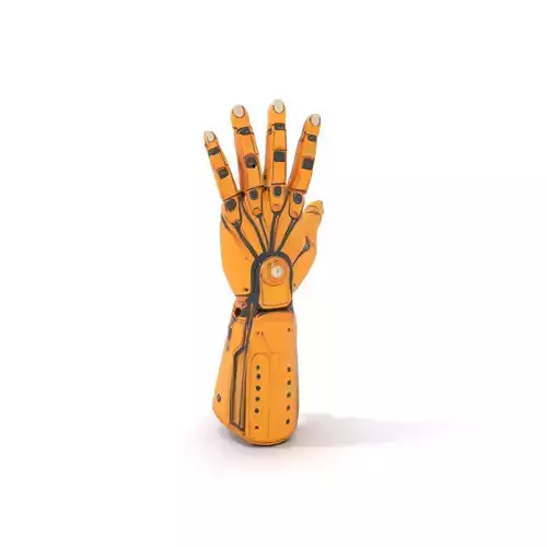 Futuristic Robotic Hand Model Pack