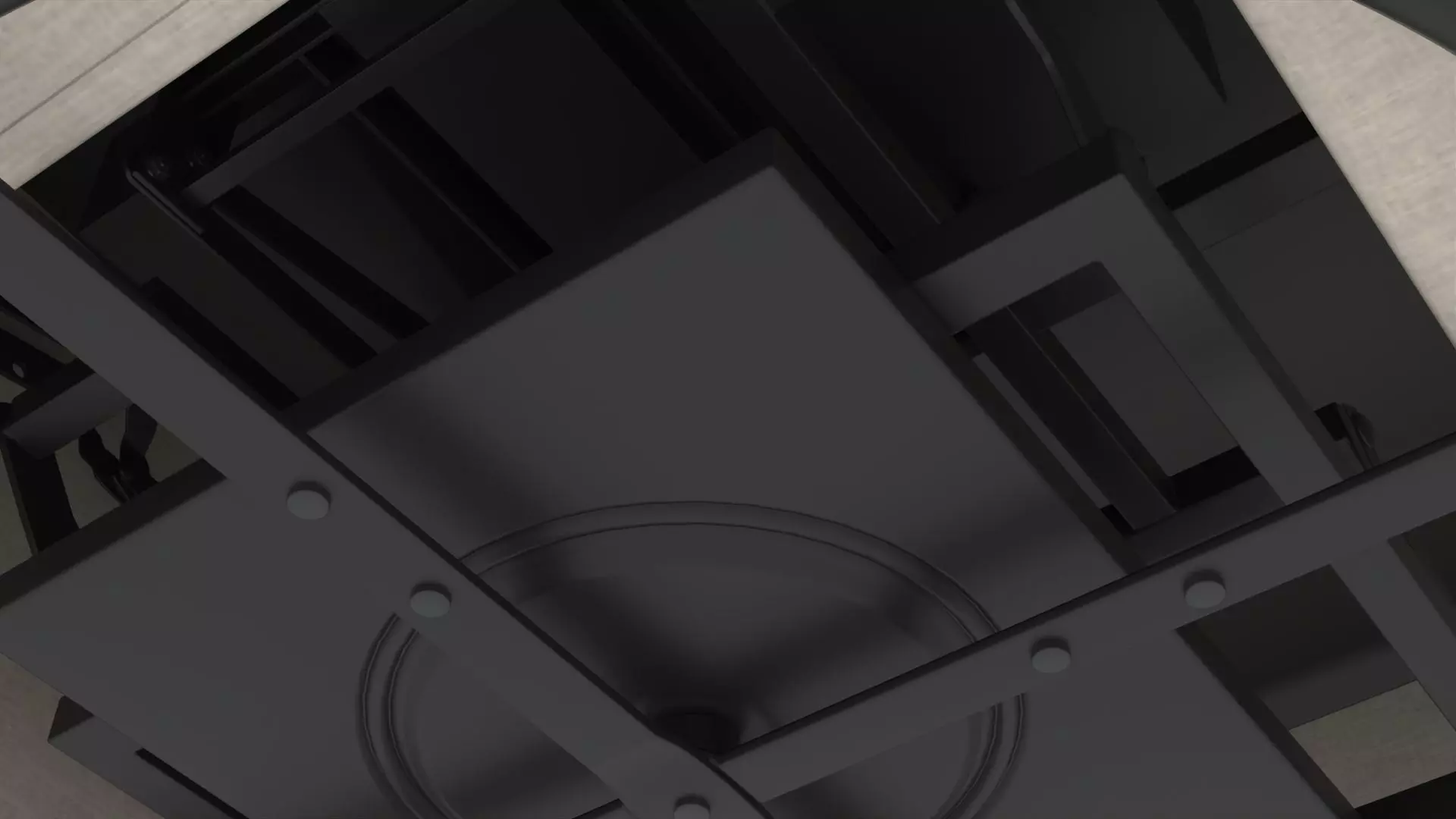 Reclining Chair 002 Low-poly 3D model_8