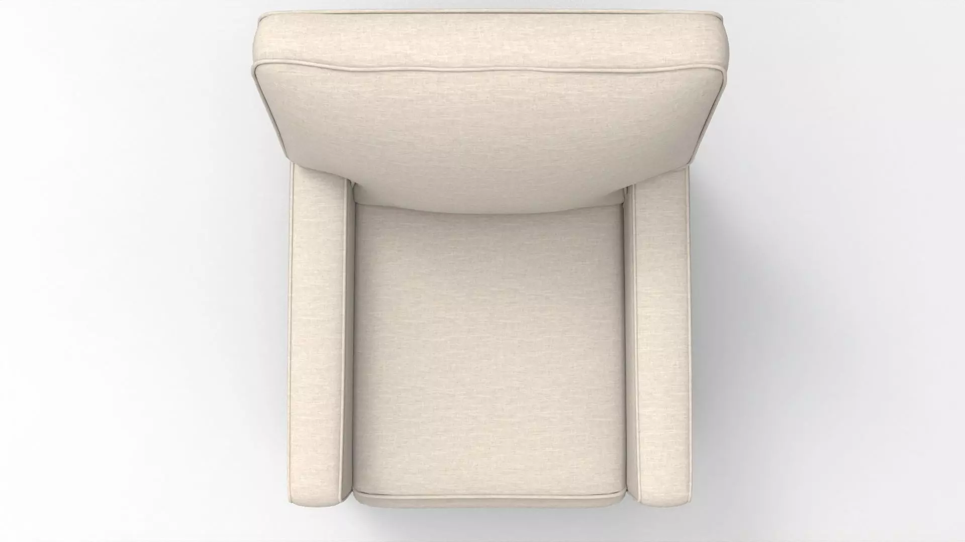 Reclining Chair 002 Low-poly 3D model_6