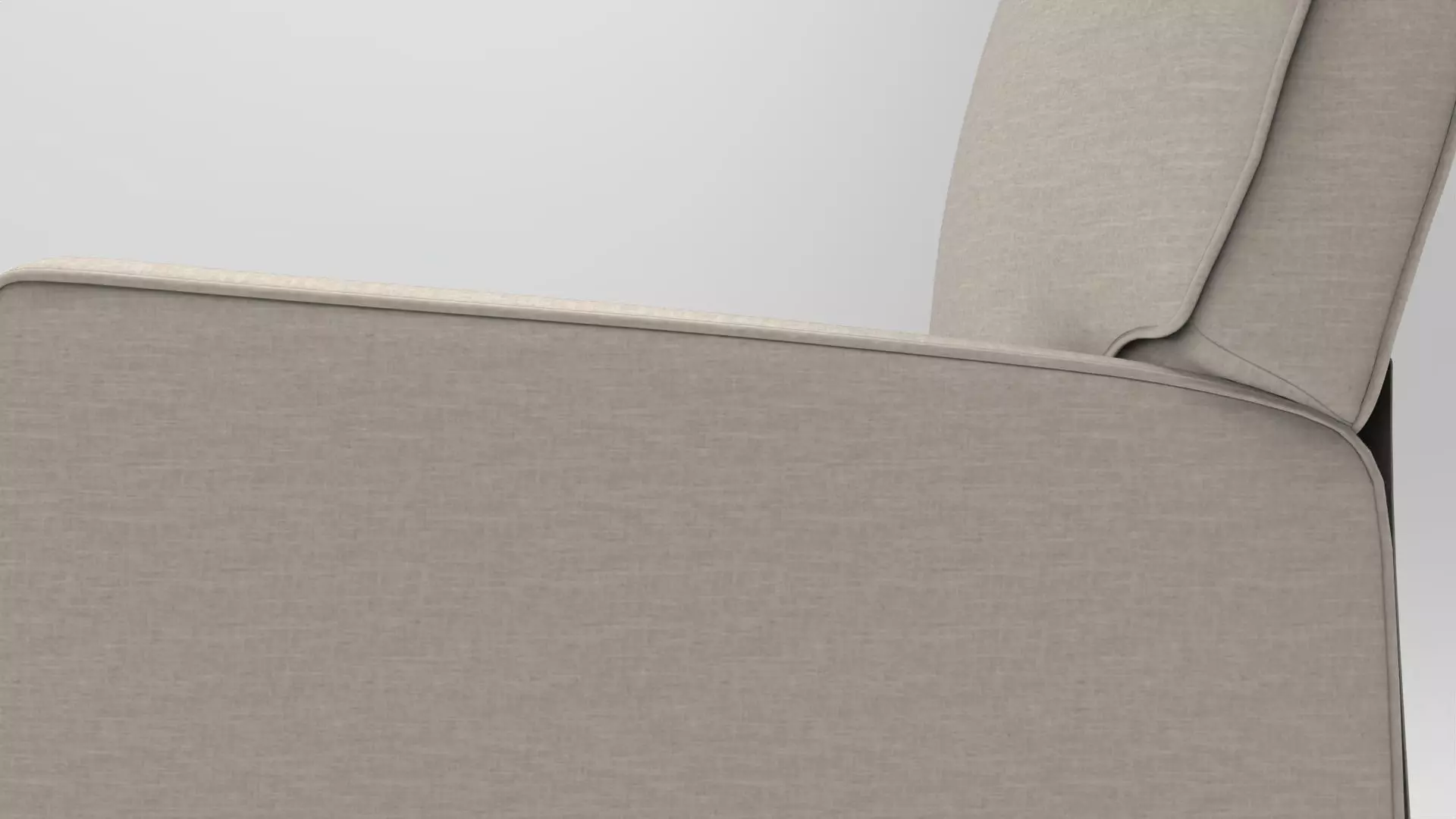 Reclining Chair 002 Low-poly 3D model_5