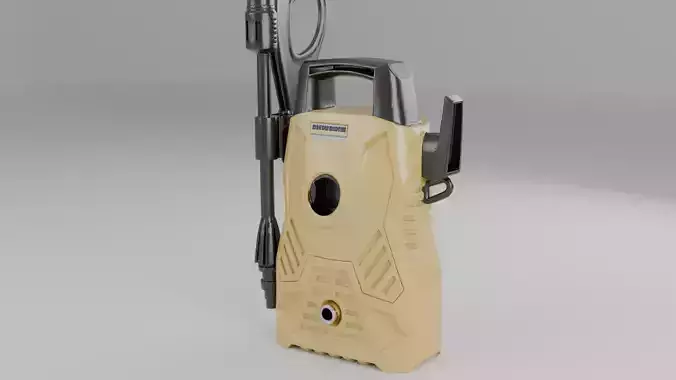 Pressure Washer 3D Model Without Hose