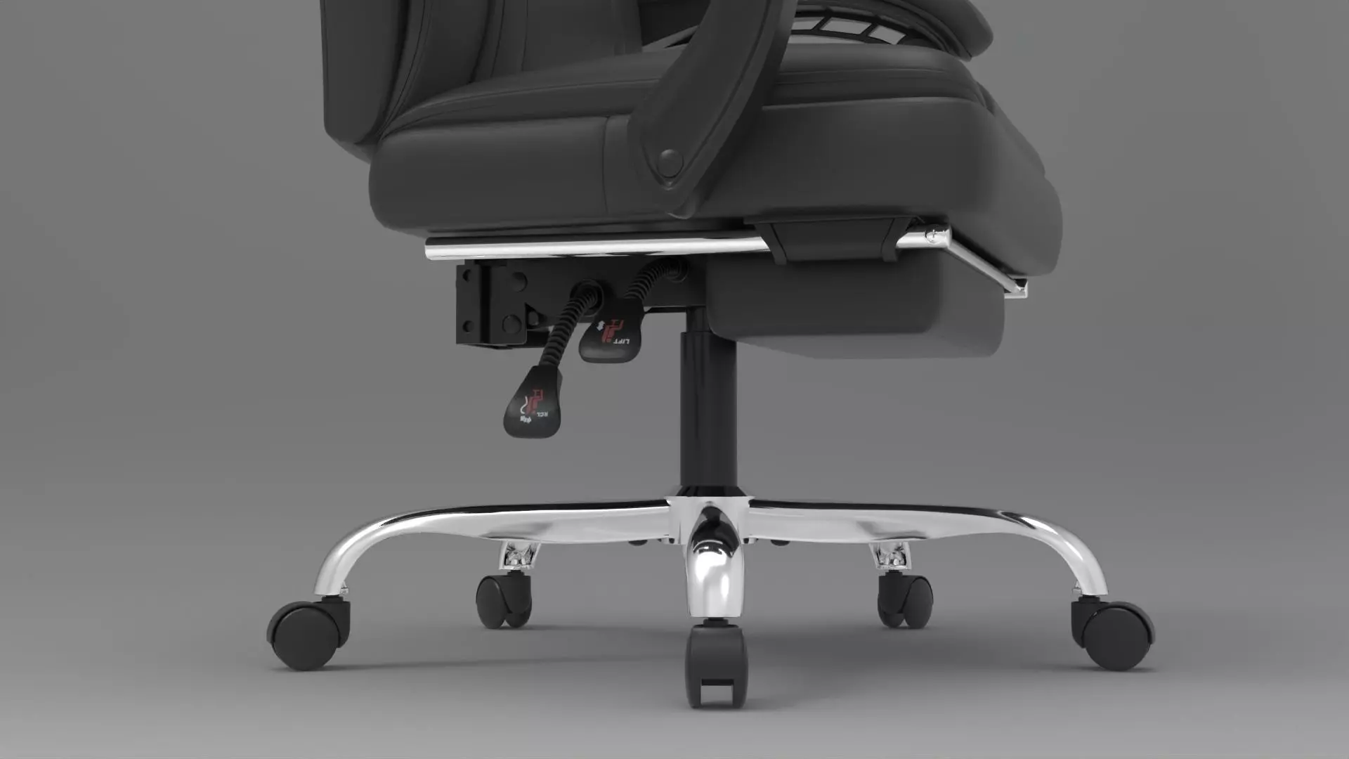 office chair 003 Low-poly 3D model_14