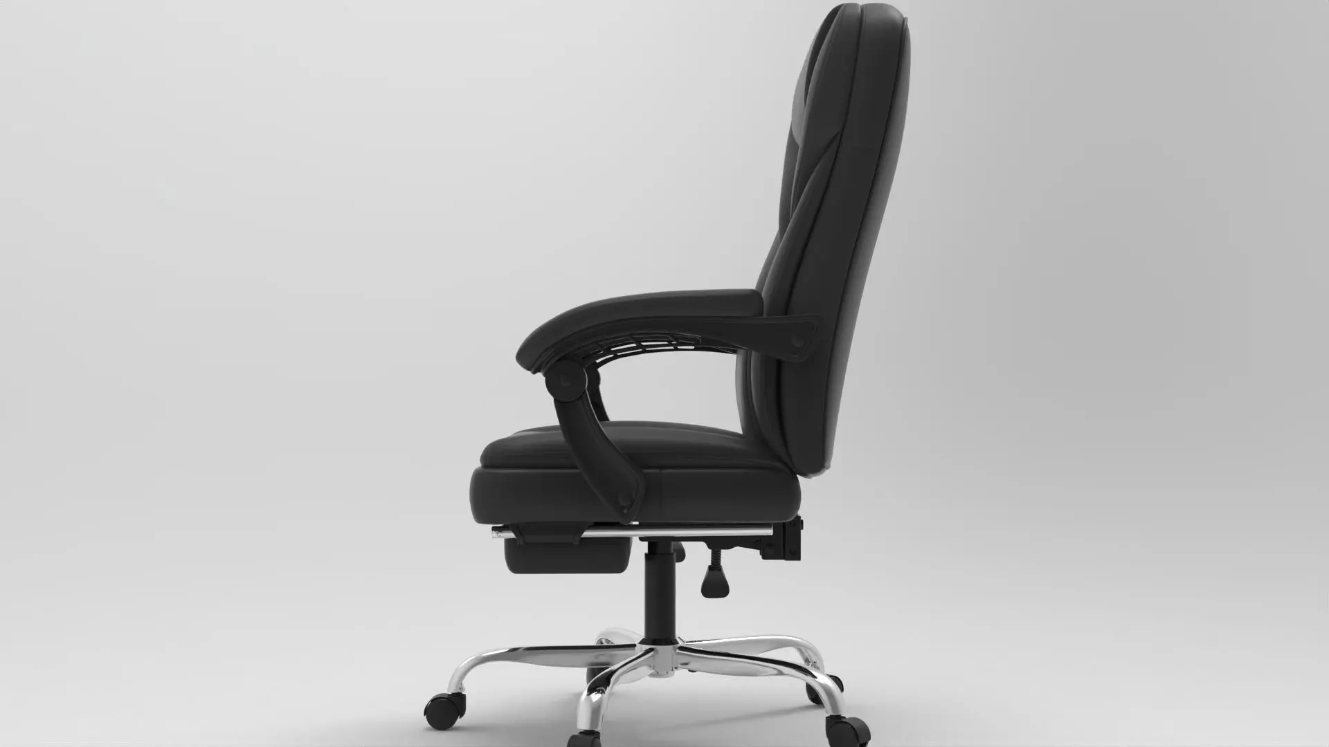 office chair 003 Low-poly 3D model_10