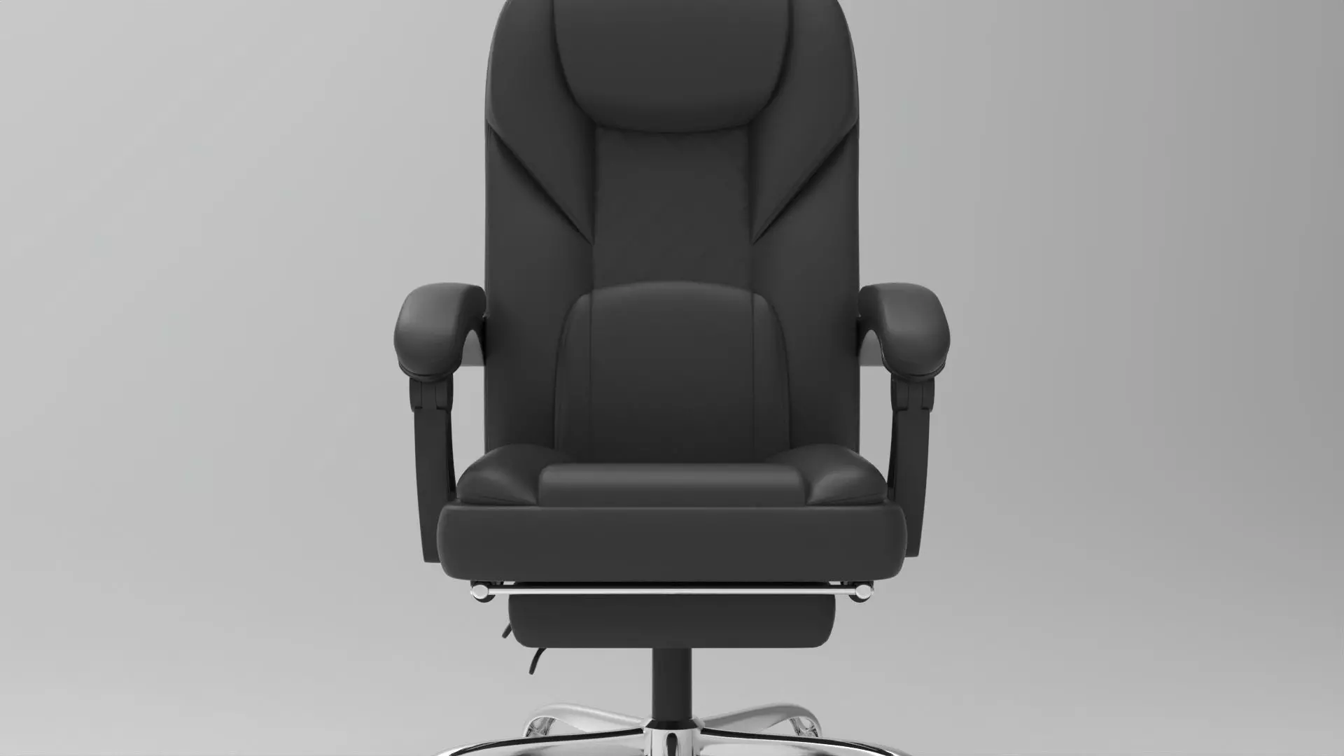 office chair 003 Low-poly 3D model_5
