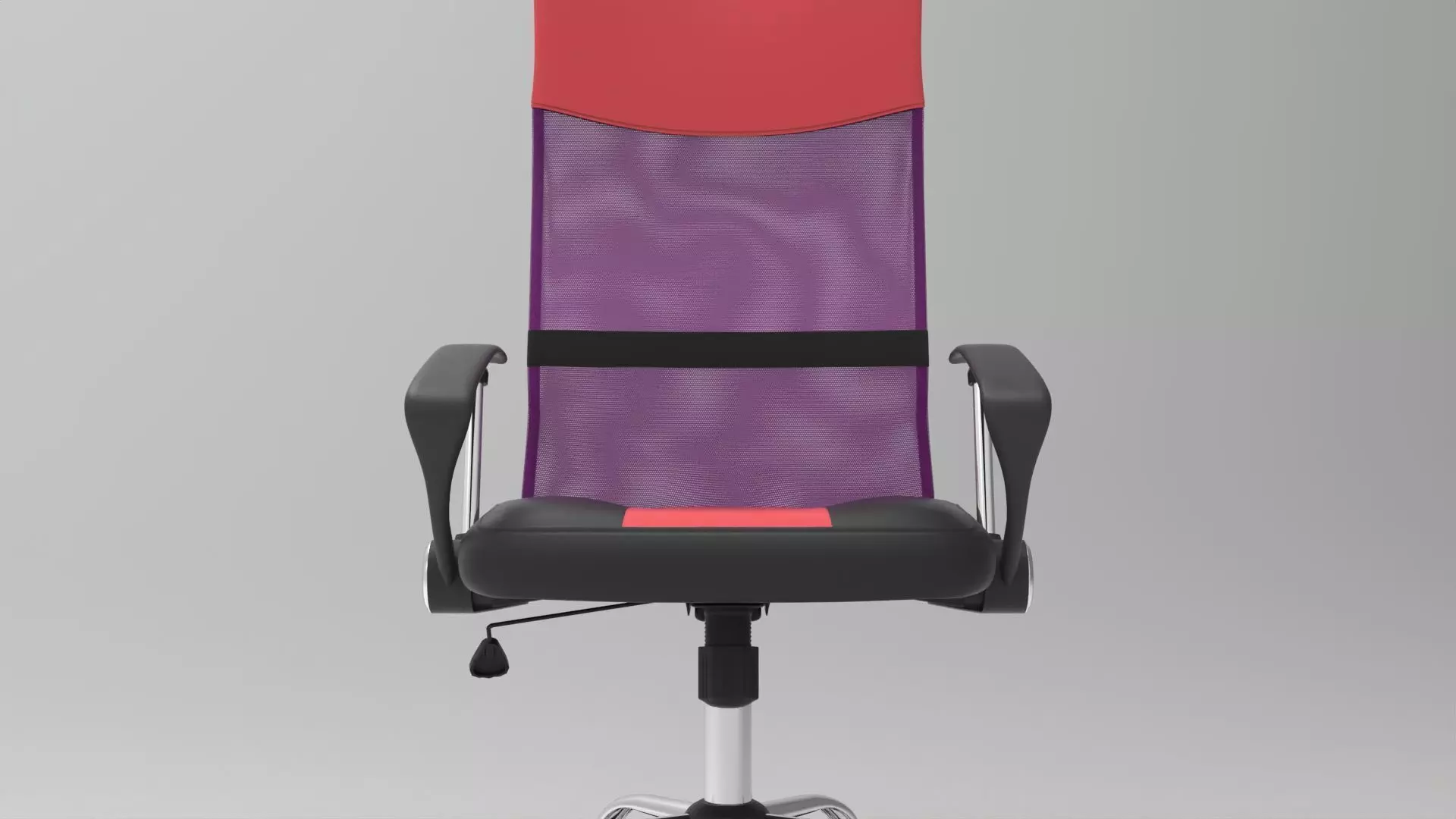 office chair 002 Low-poly 3D model_4