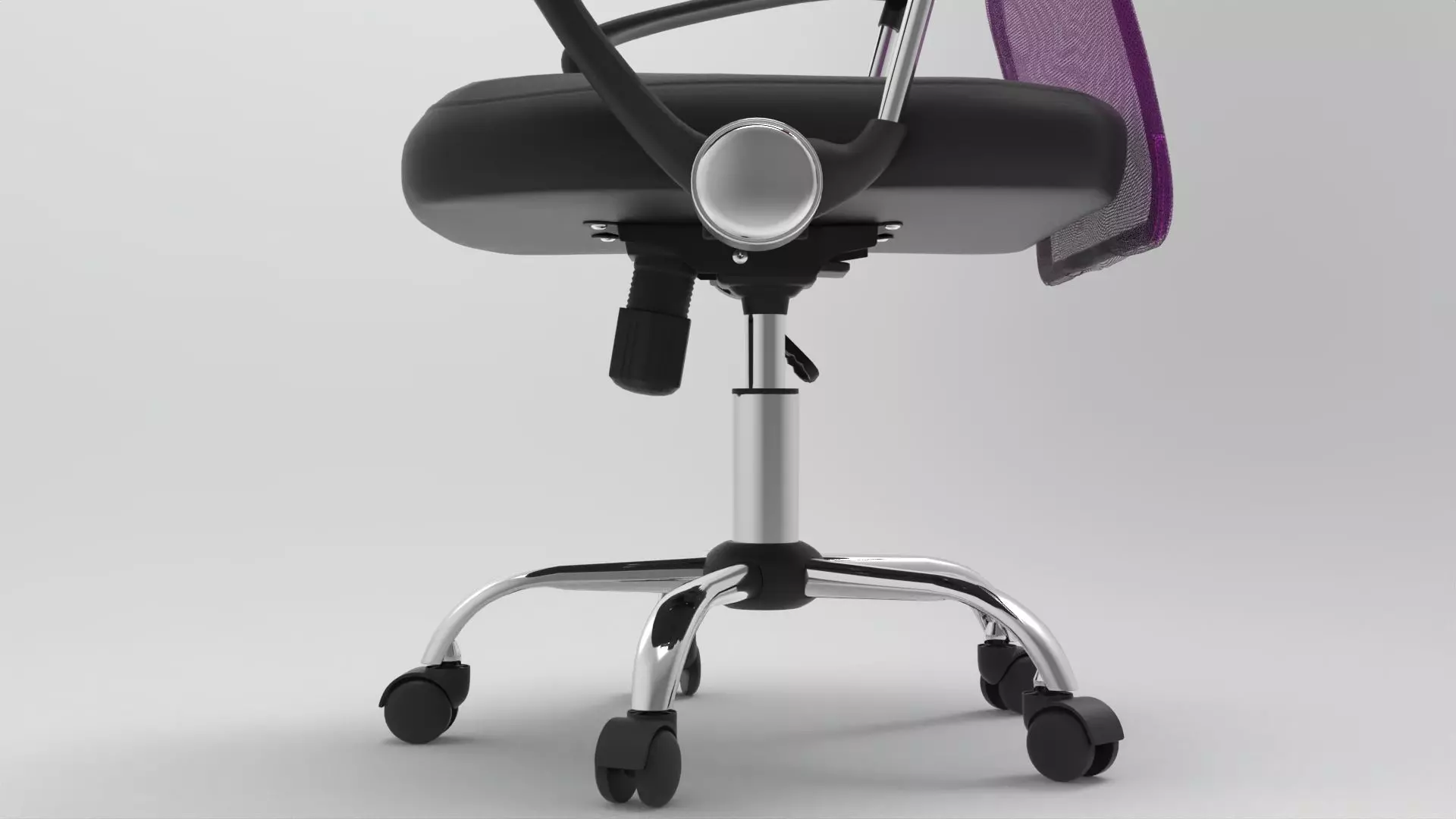 office chair 002 Low-poly 3D model_12