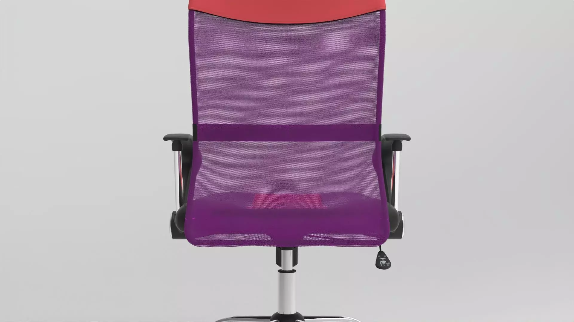 office chair 002 Low-poly 3D model_9