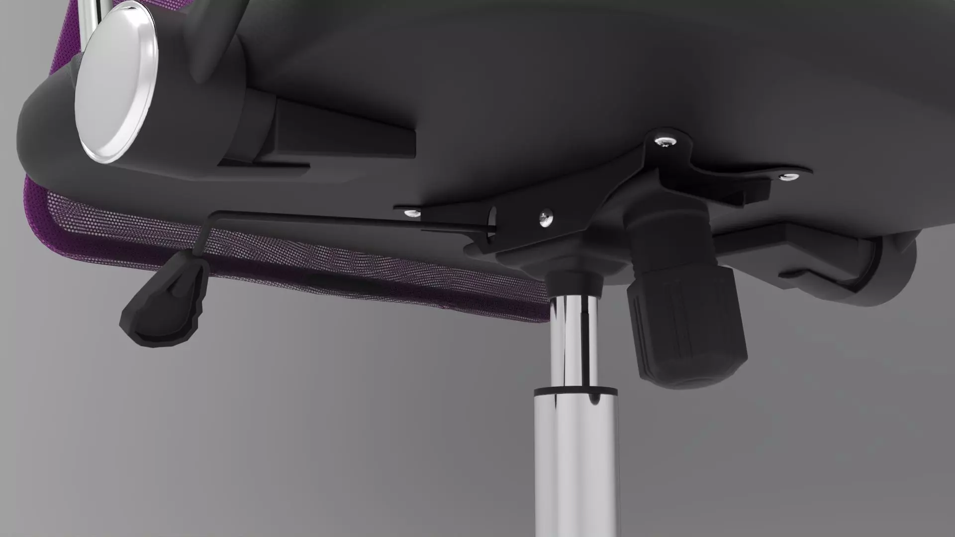 office chair 002 Low-poly 3D model_15