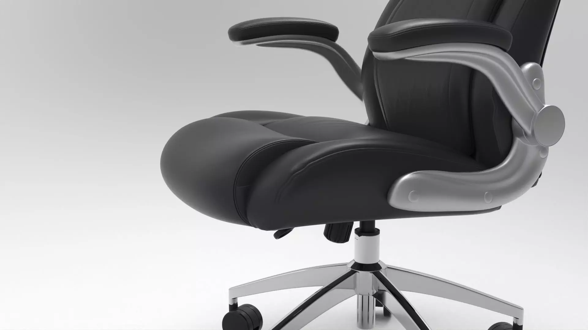 office chair 001 Low-poly 3D model_11