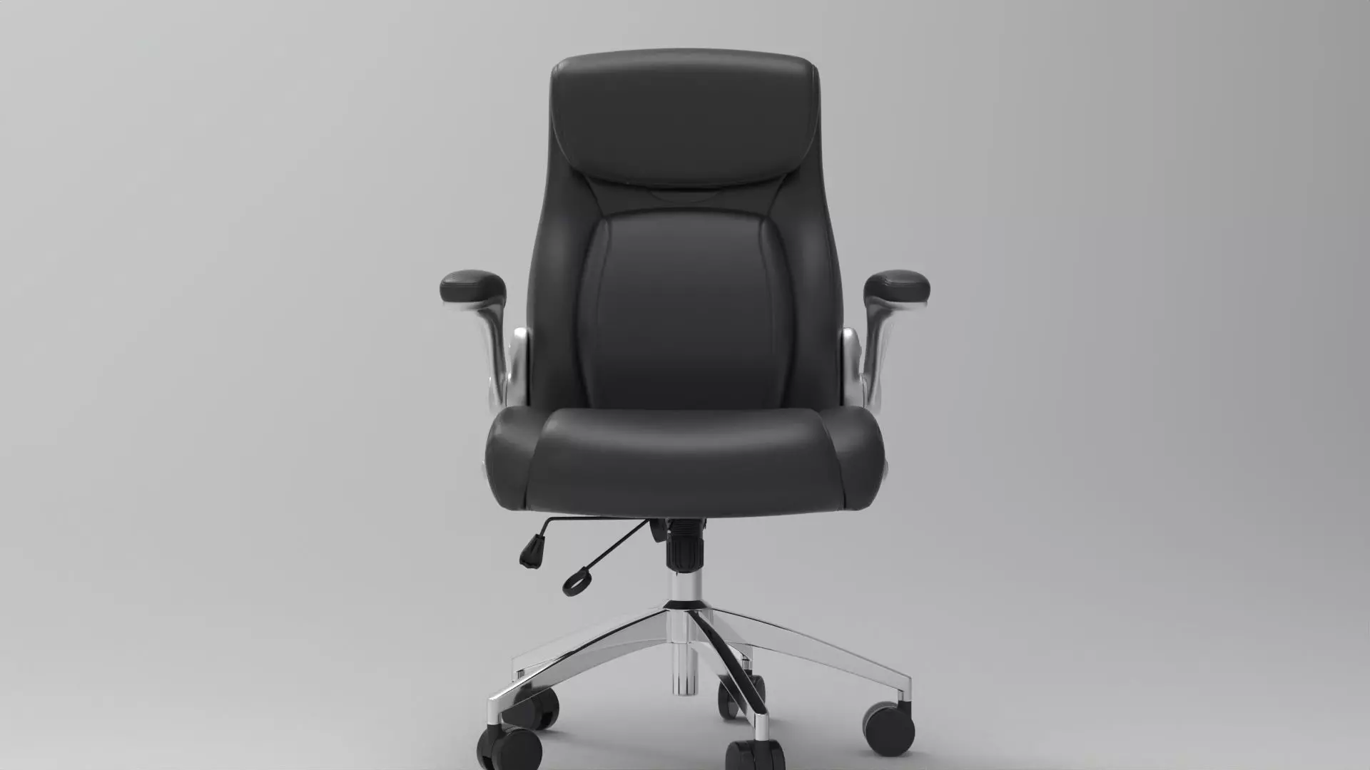 office chair 001 Low-poly 3D model_5